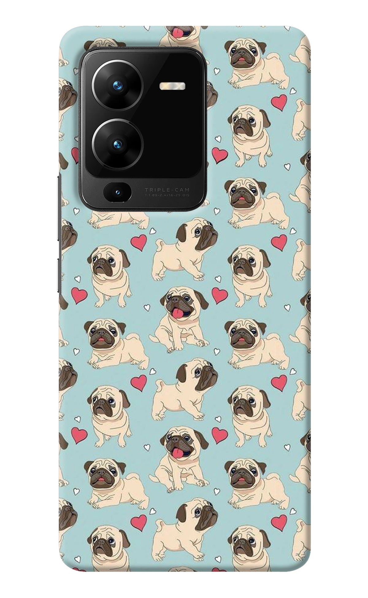 Pug Dog Vivo V25 Pro 5G Back Cover