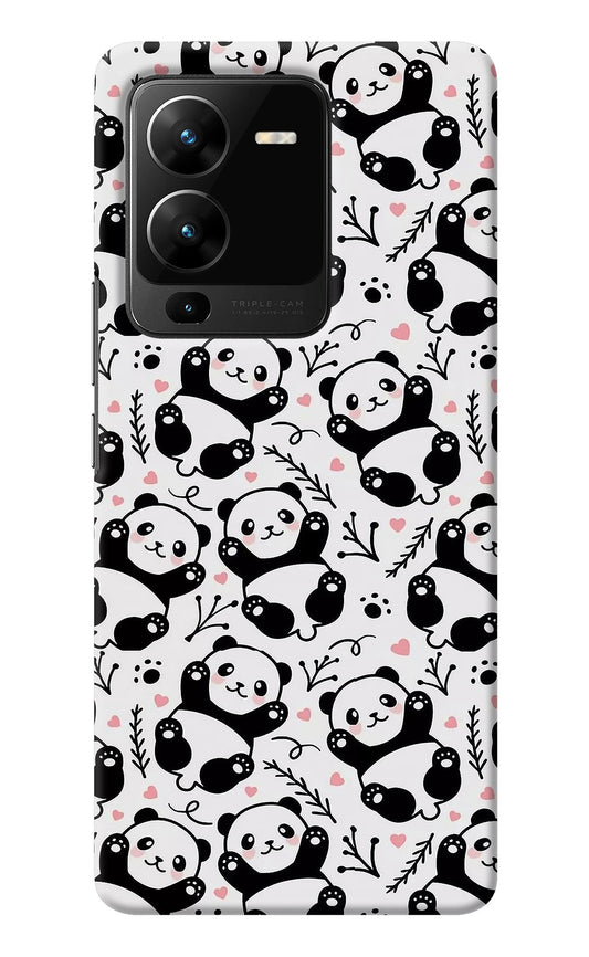 Cute Panda Vivo V25 Pro 5G Back Cover