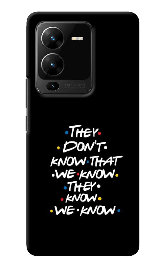 FRIENDS Dialogue Vivo V25 Pro 5G Back Cover