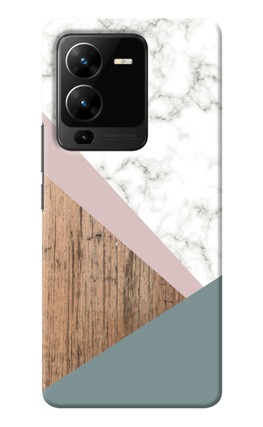 Marble wood Abstract Vivo V25 Pro 5G Back Cover