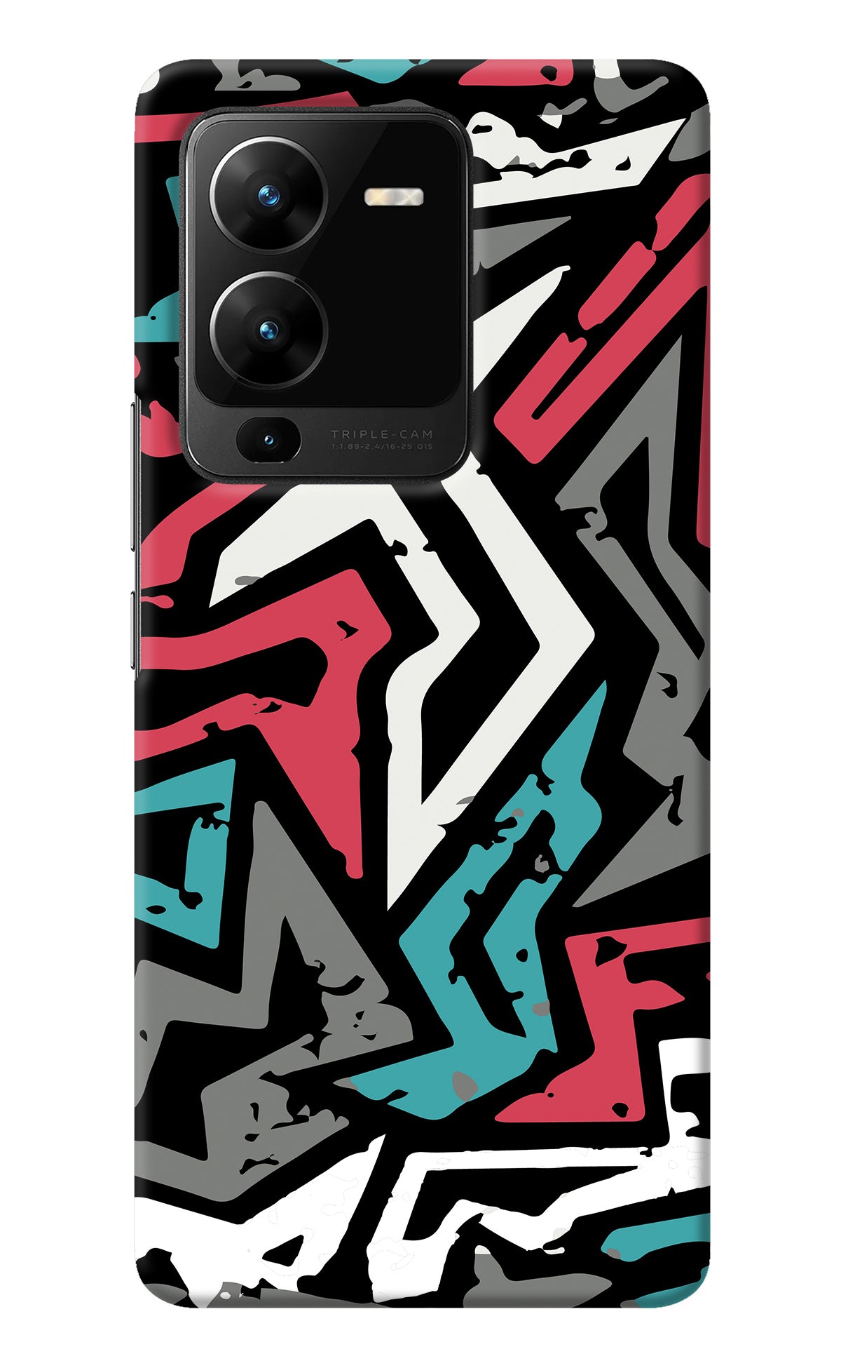 Geometric Graffiti Vivo V25 Pro 5G Back Cover