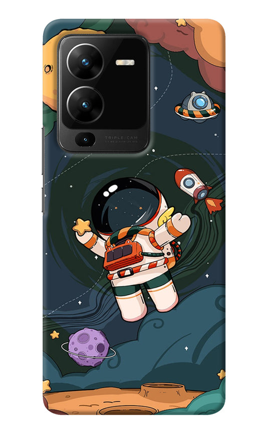 Cartoon Astronaut Vivo V25 Pro 5G Back Cover