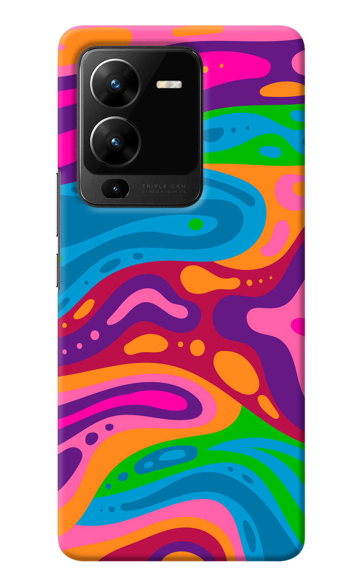 Trippy Pattern Vivo V25 Pro 5G Back Cover