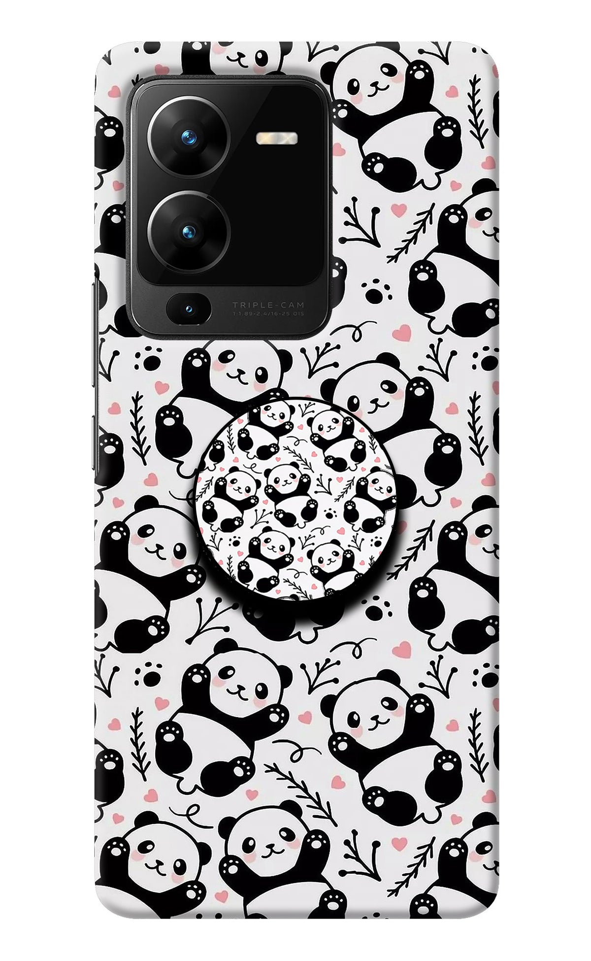 Cute Panda Vivo V25 Pro 5G Pop Case
