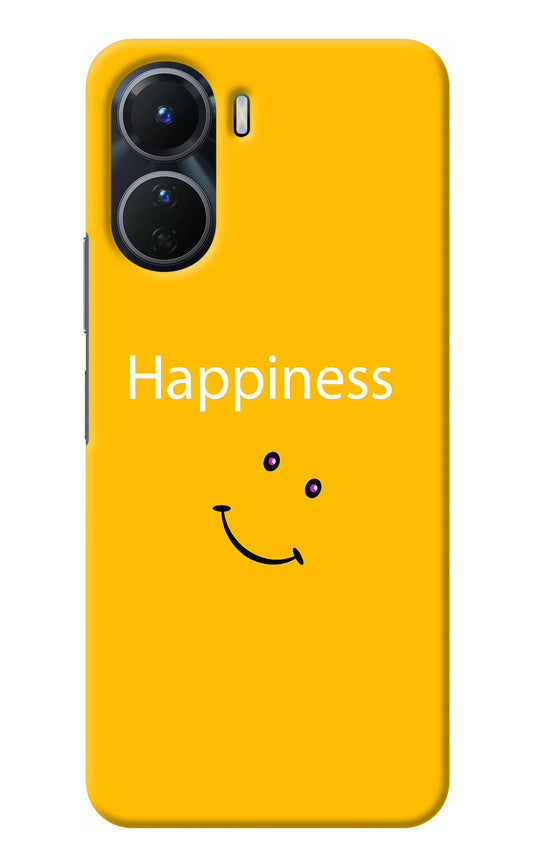 Happiness With Smiley Vivo Y16 Back Cover