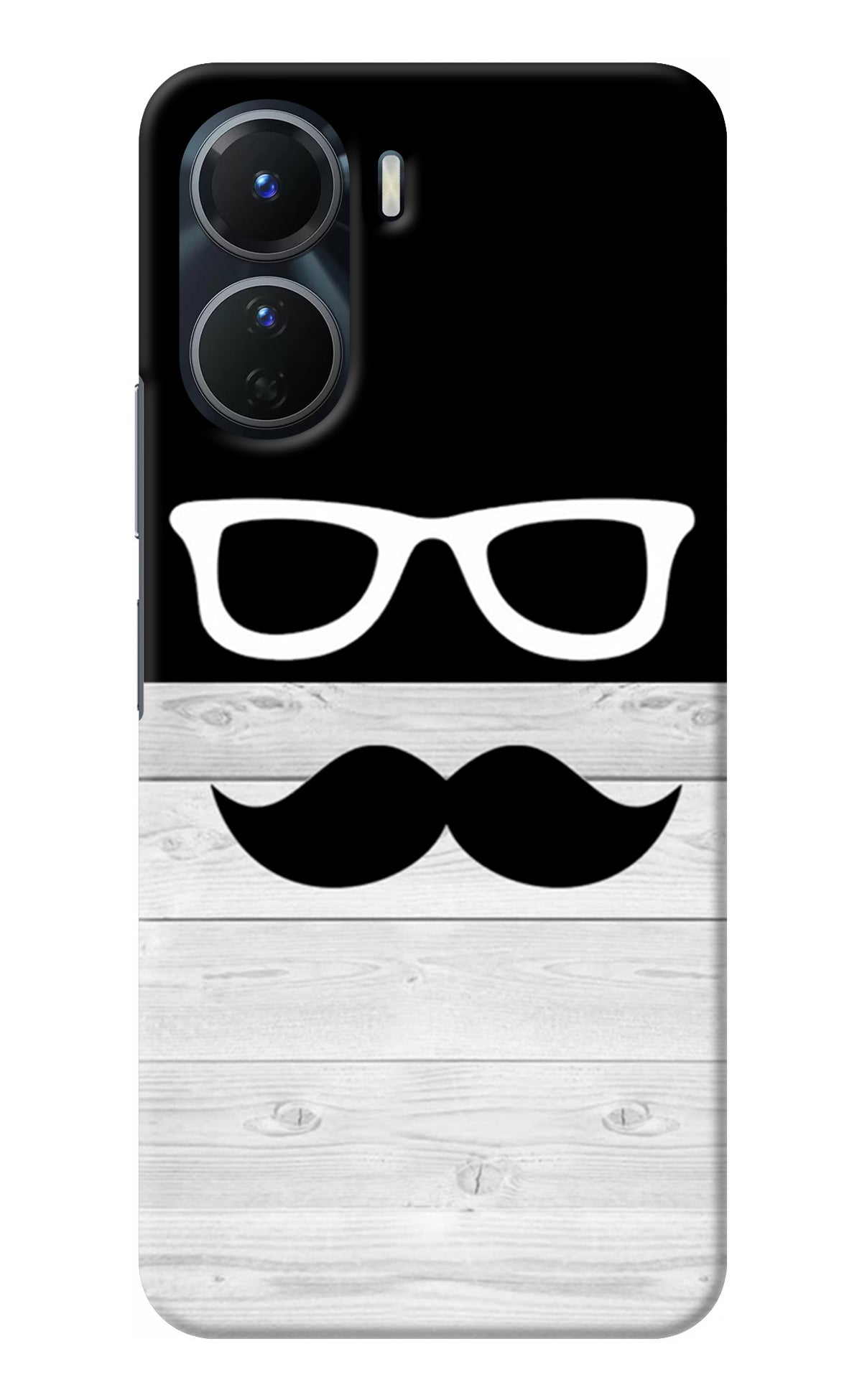 Mustache Vivo Y16 Back Cover