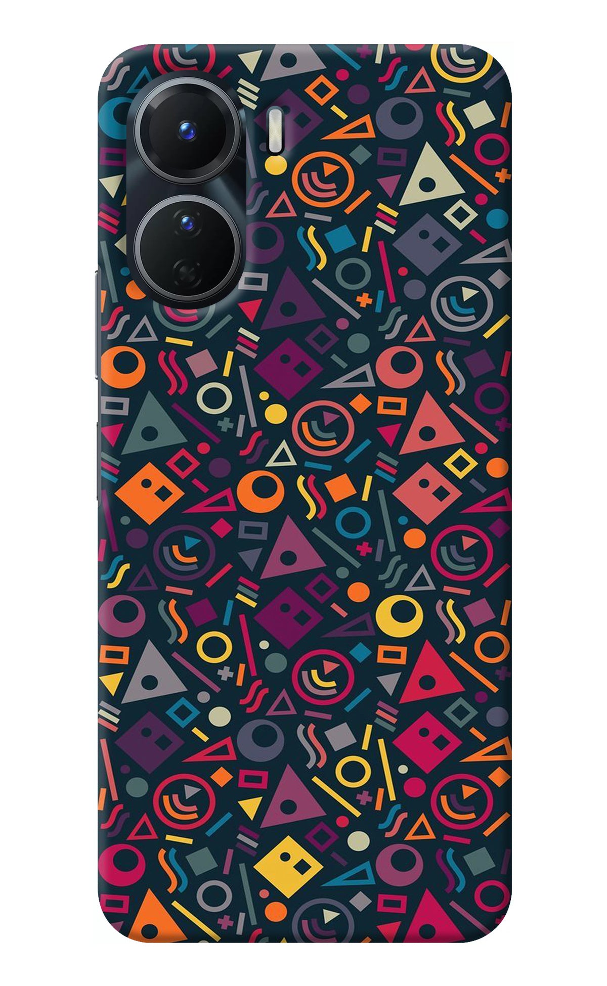 Geometric Abstract Vivo Y16 Back Cover