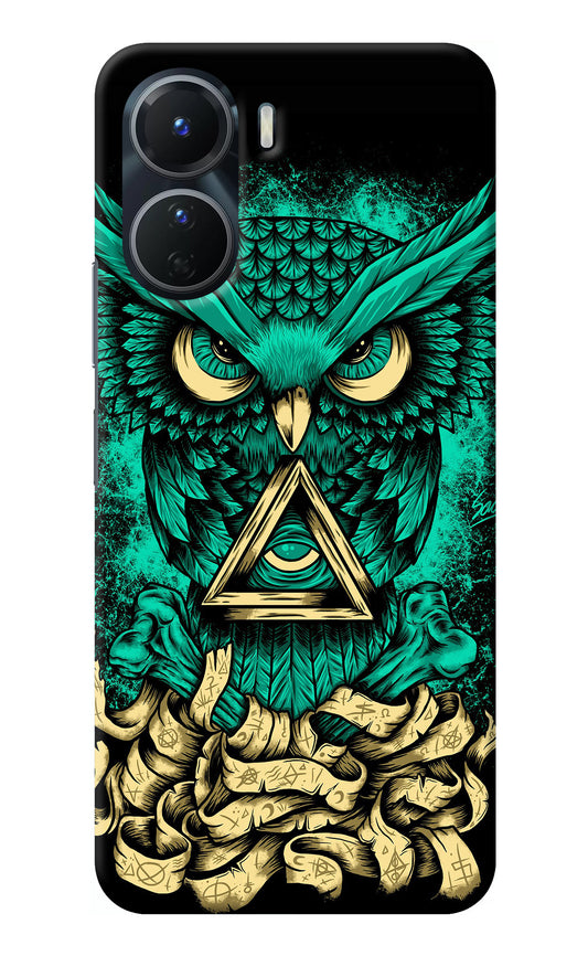 Green Owl Vivo Y16 Back Cover
