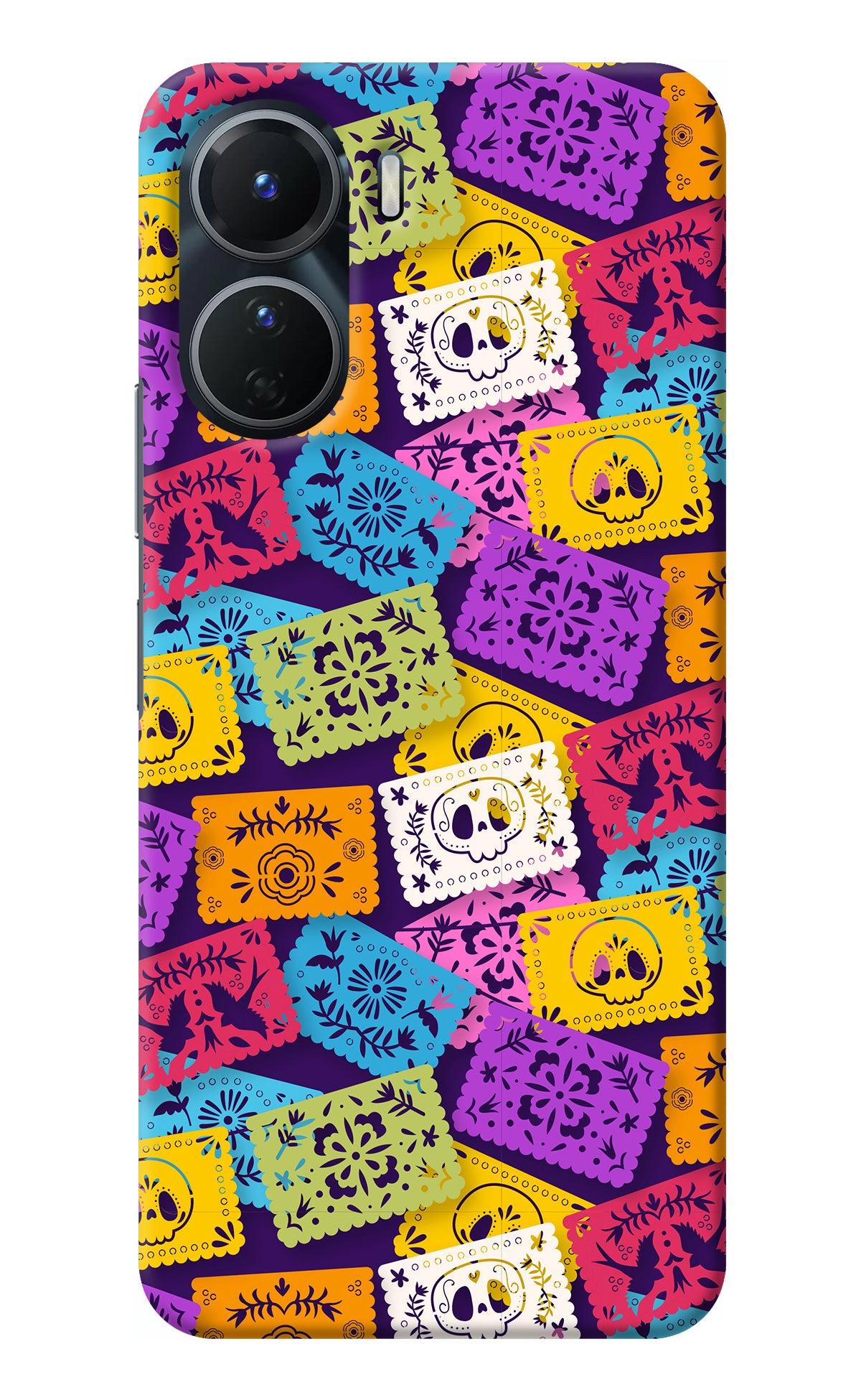 Mexican Pattern Vivo Y16 Back Cover