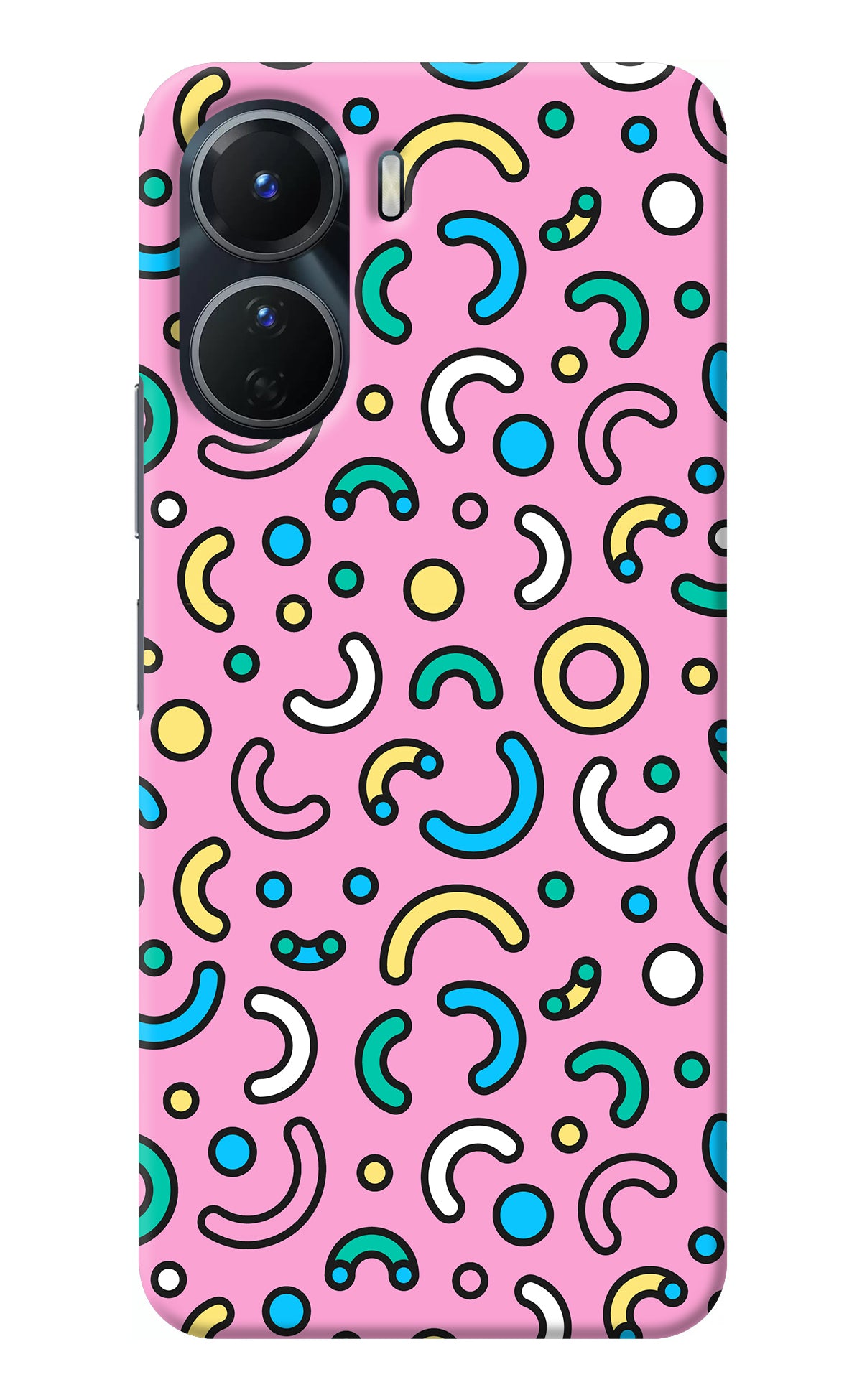 Memphis Design Vivo Y16 Back Cover