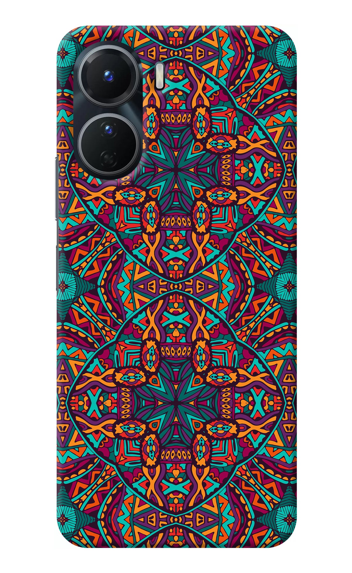 Colour Mandala Vivo Y16 Back Cover