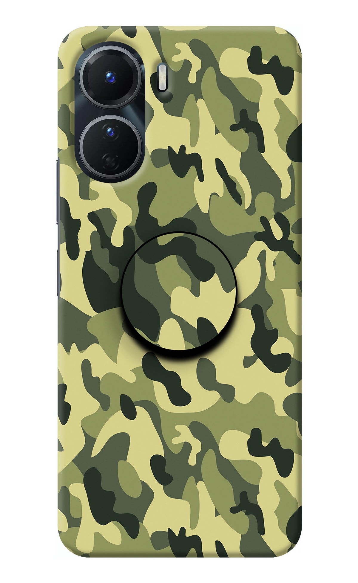 Camouflage Vivo Y16 Pop Case