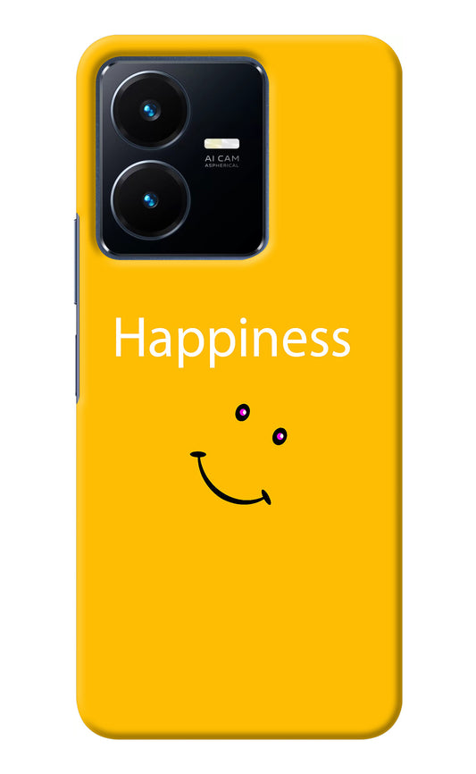 Happiness With Smiley Vivo Y22 Back Cover