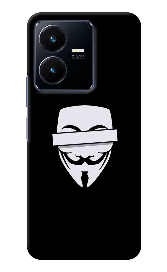 Anonymous Face Vivo Y22 Back Cover