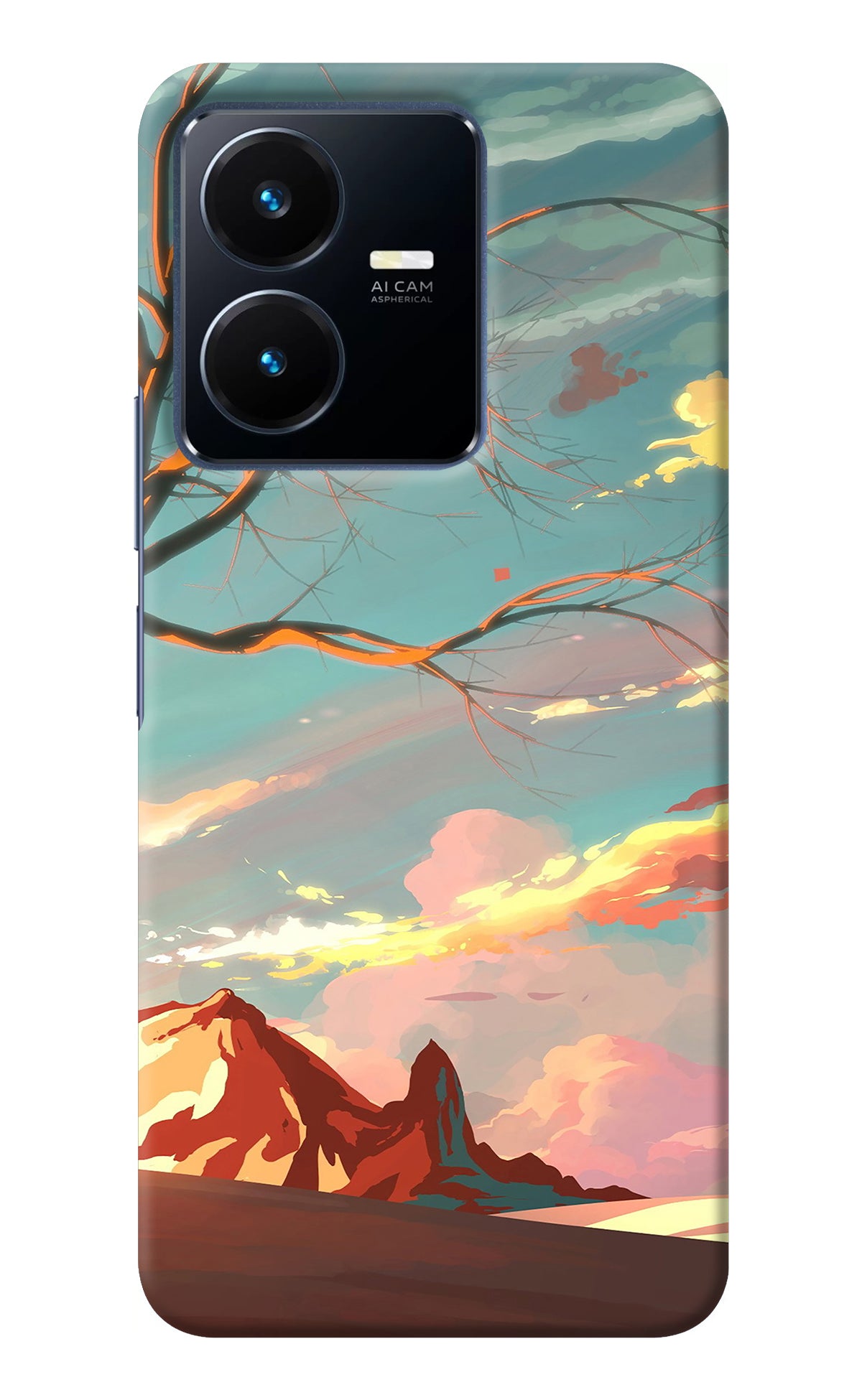 Scenery Vivo Y22 Back Cover