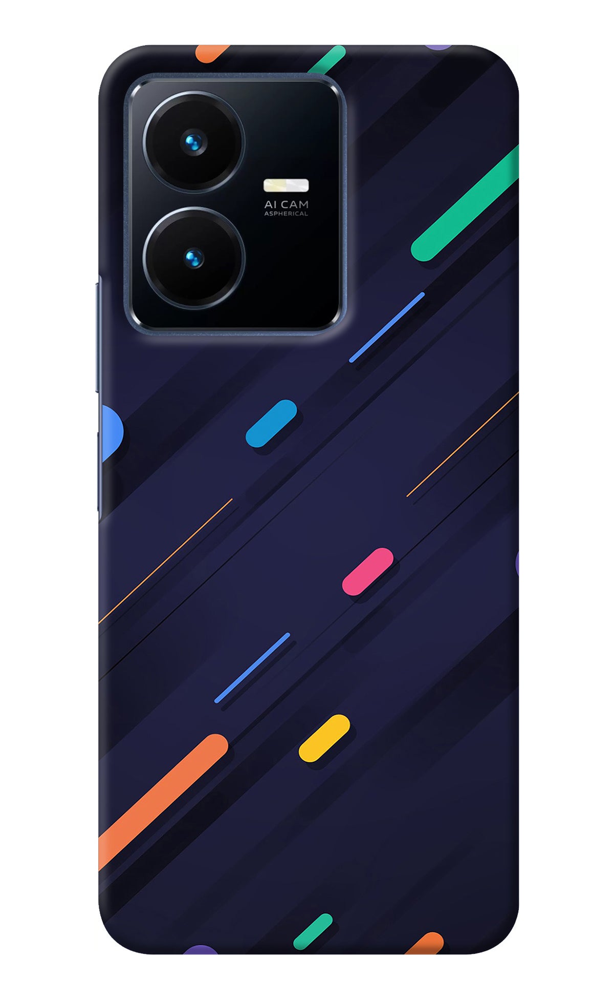 Abstract Design Vivo Y22 Back Cover