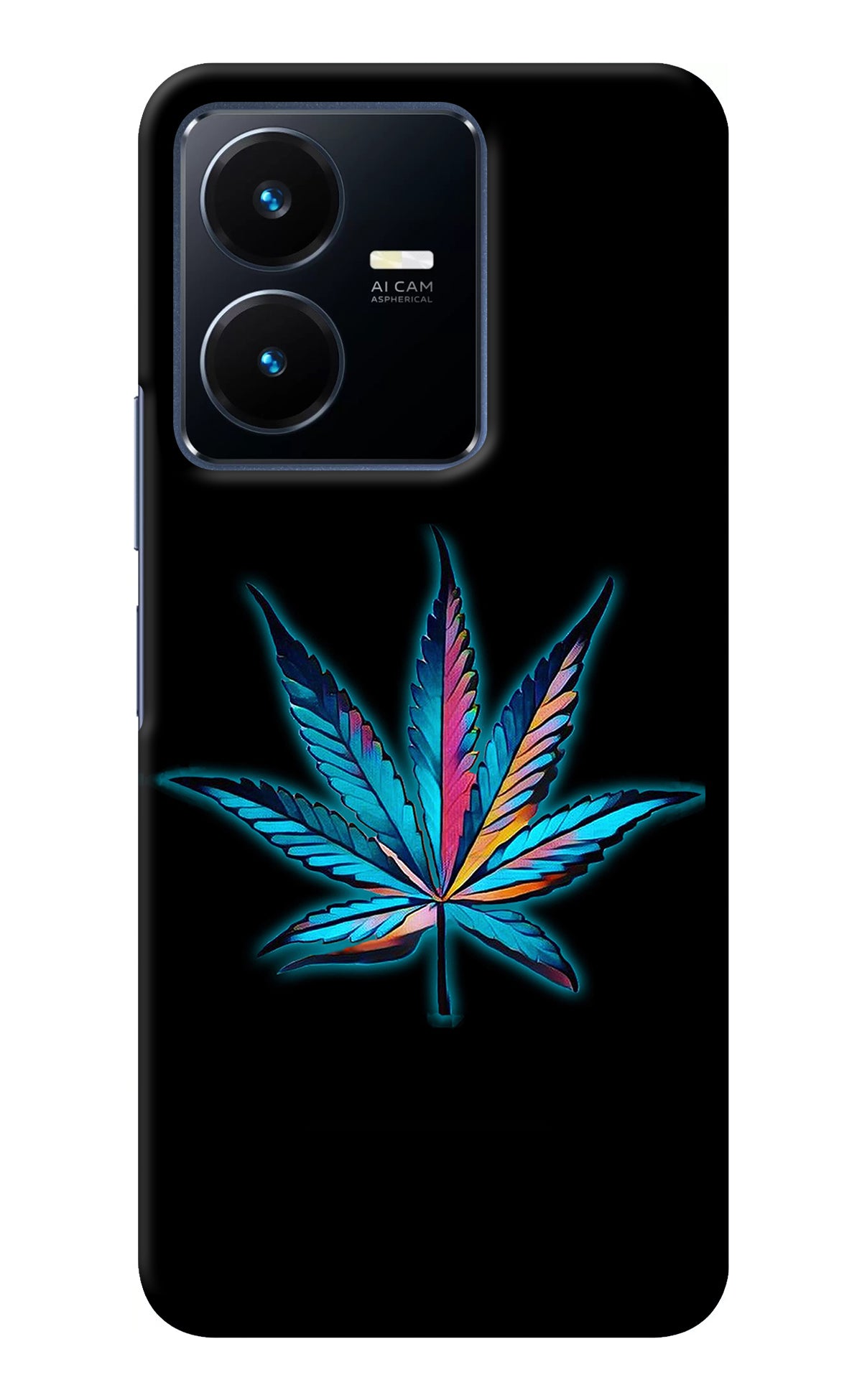 Weed Vivo Y22 Back Cover