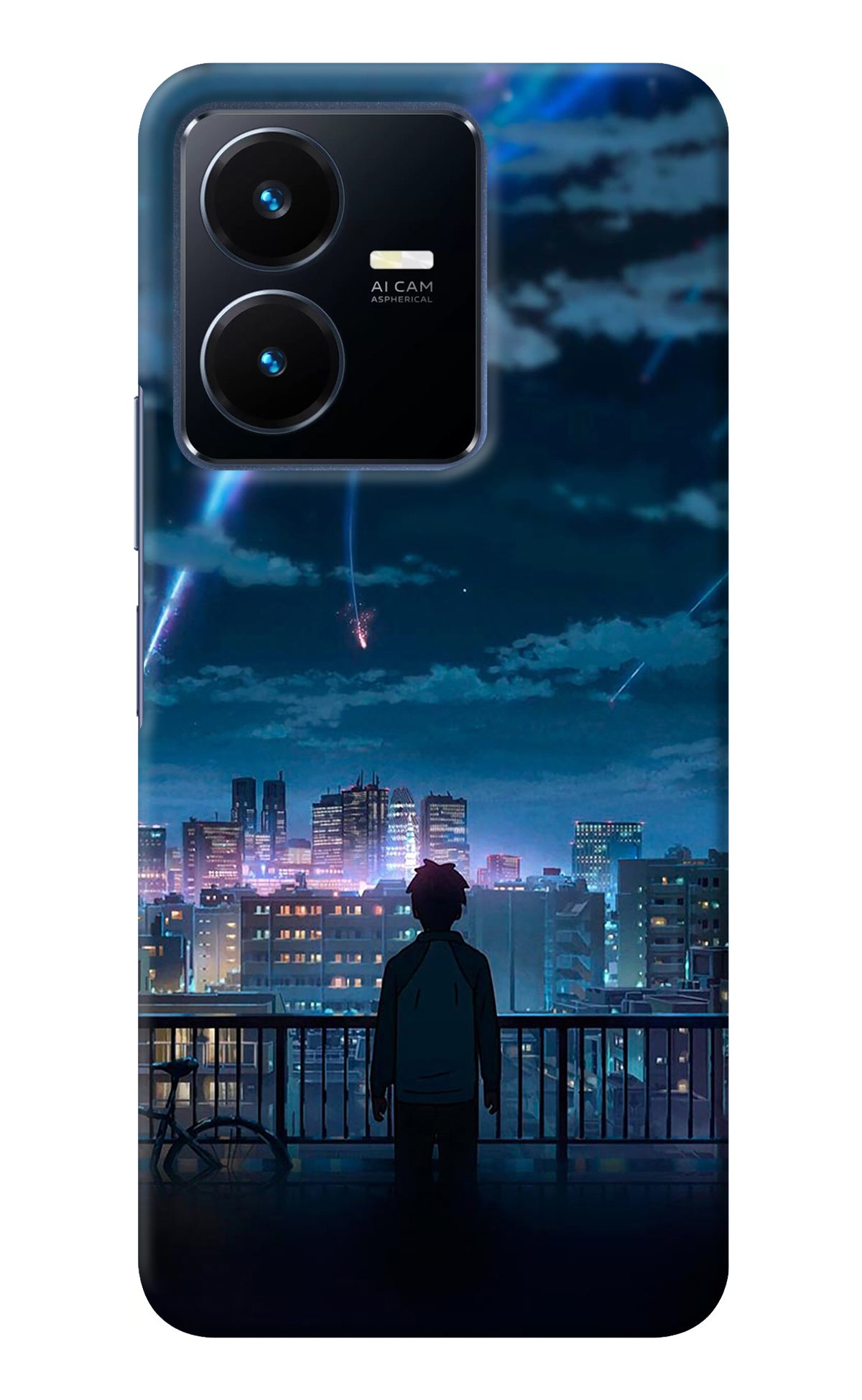 Anime Vivo Y22 Back Cover