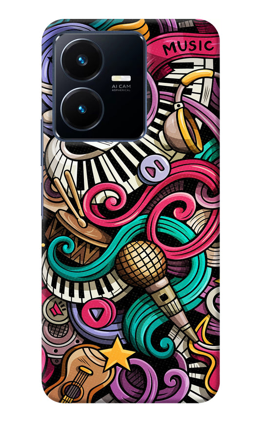 Music Abstract Vivo Y22 Back Cover