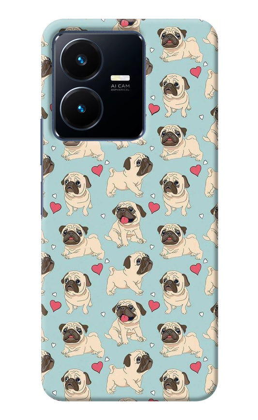 Pug Dog Vivo Y22 Back Cover