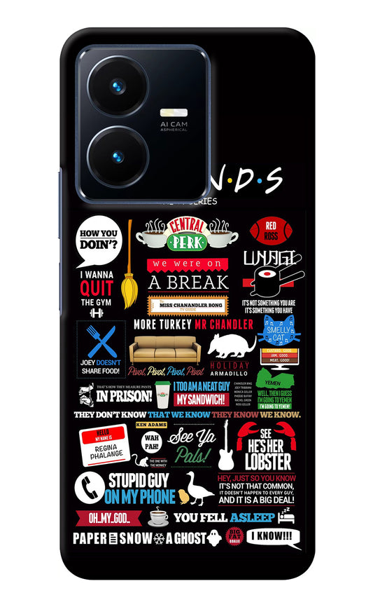 FRIENDS Vivo Y22 Back Cover