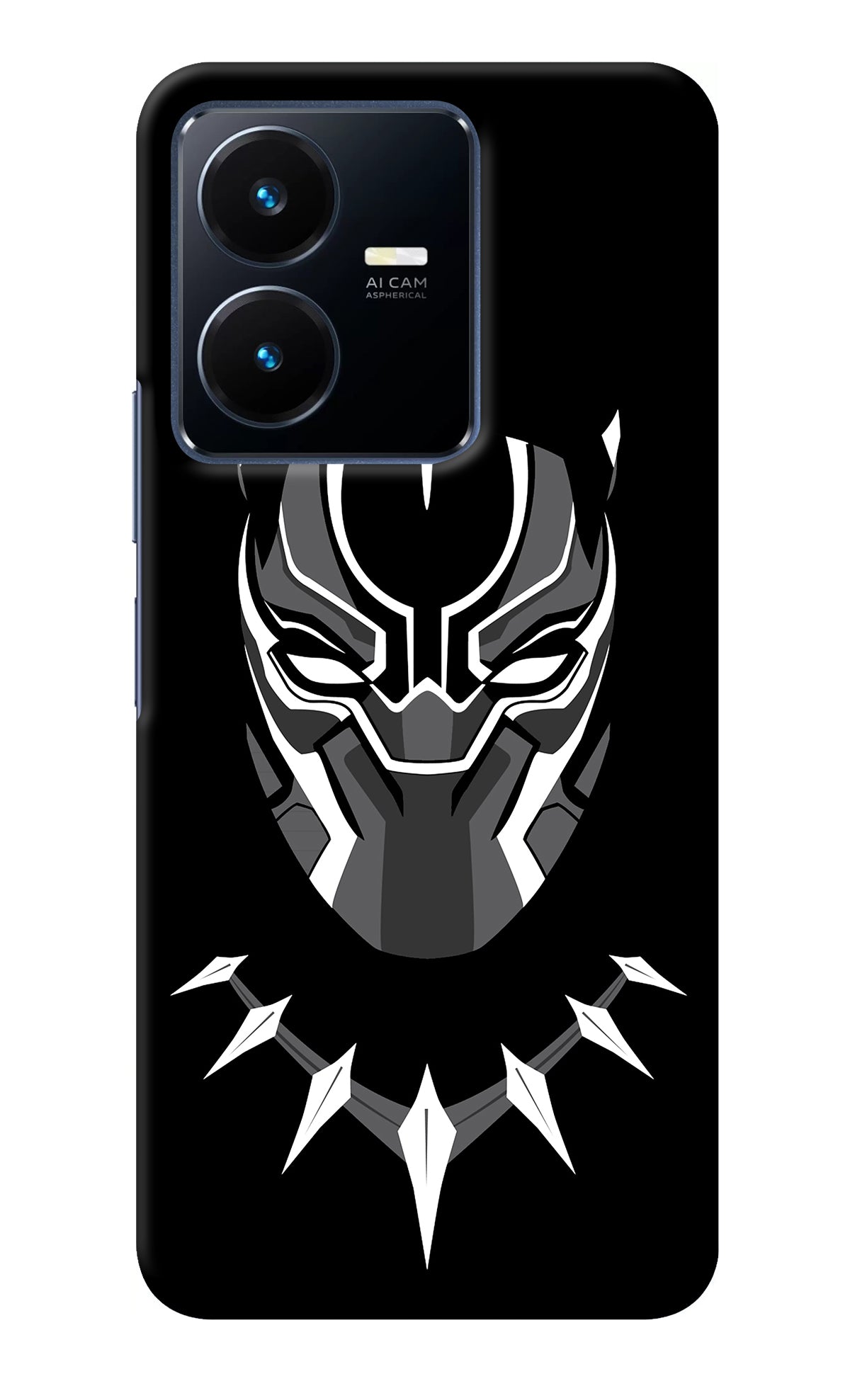 Black Panther Vivo Y22 Back Cover