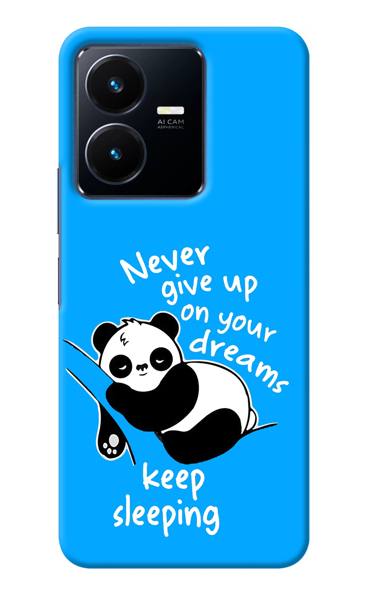 Keep Sleeping Vivo Y22 Back Cover