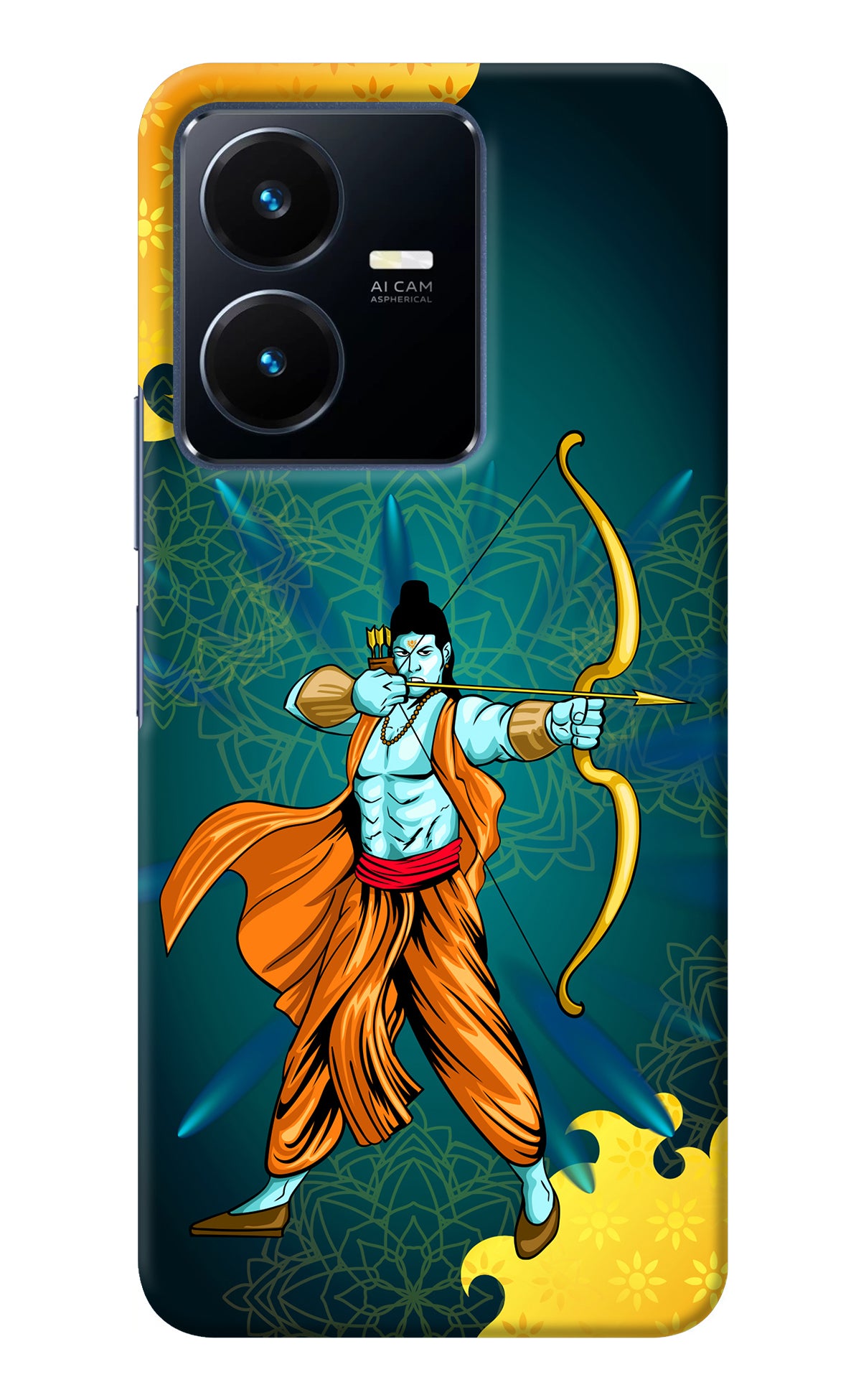 Lord Ram - 6 Vivo Y22 Back Cover