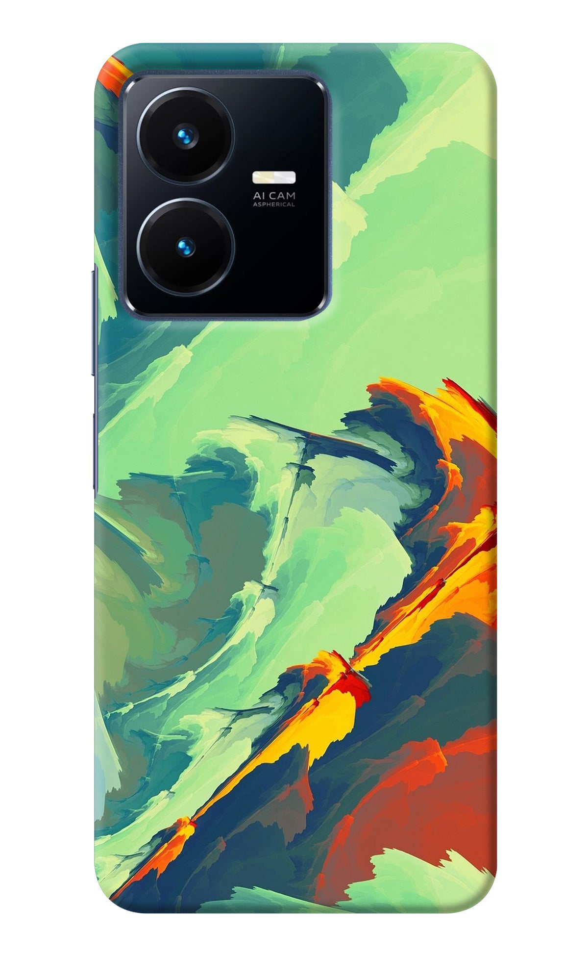 Paint Art Vivo Y22 Back Cover