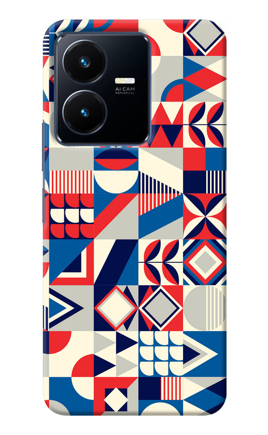 Colorful Pattern Vivo Y22 Back Cover