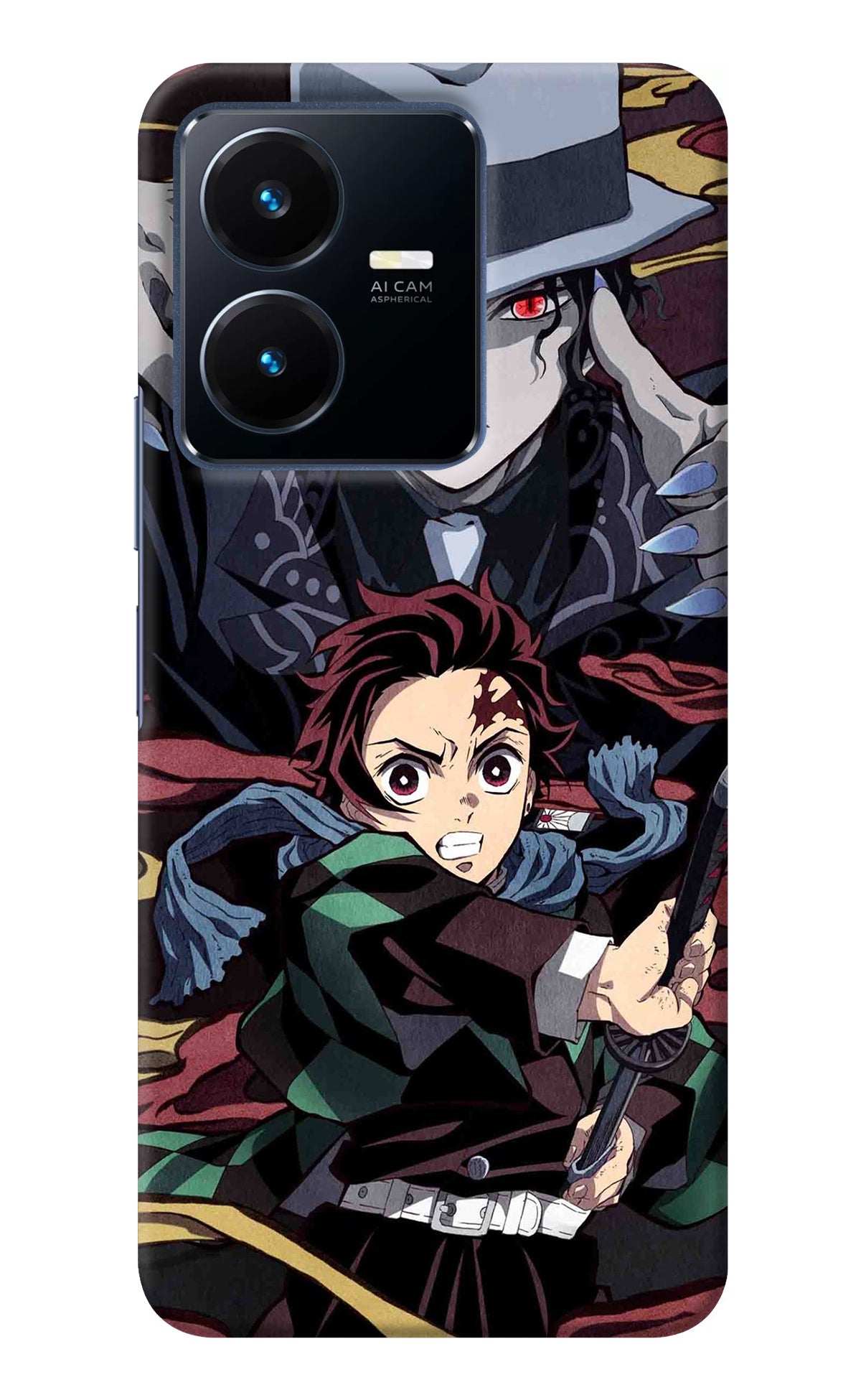 Demon Slayer Vivo Y22 Back Cover