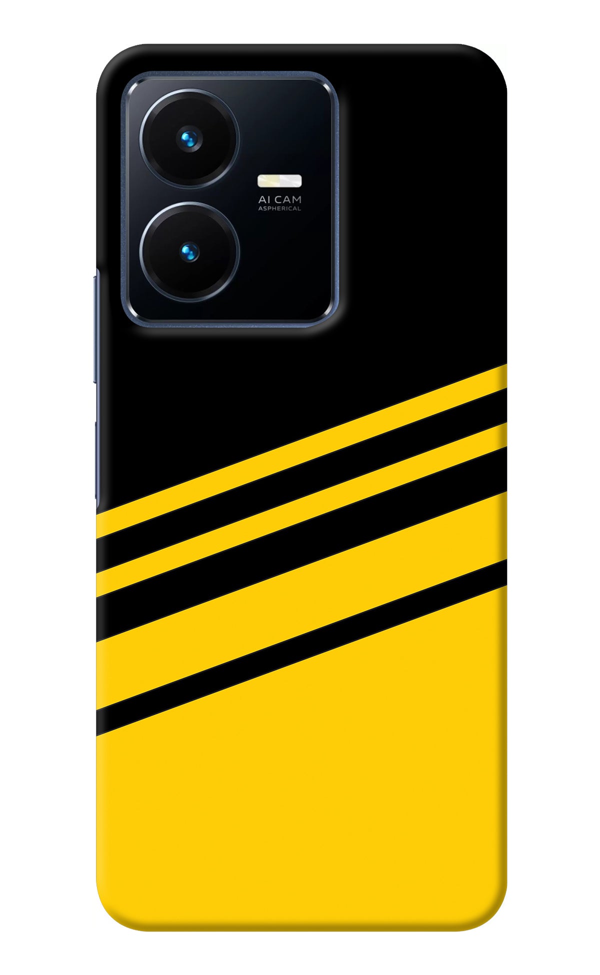 Yellow Shades Vivo Y22 Back Cover