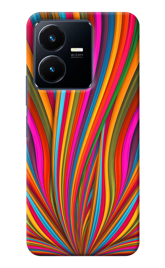 Trippy Wavy Vivo Y22 Back Cover