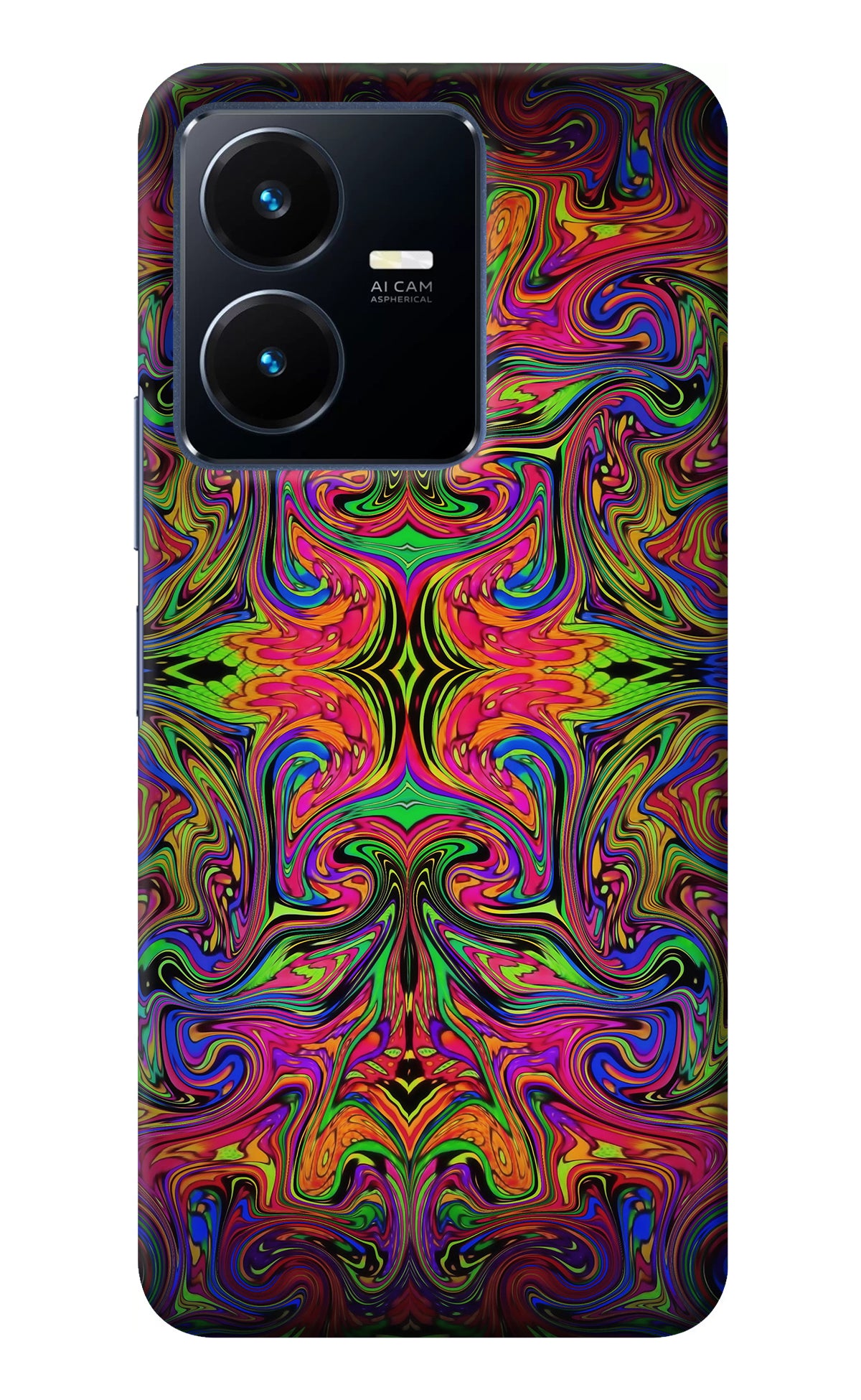 Psychedelic Art Vivo Y22 Back Cover