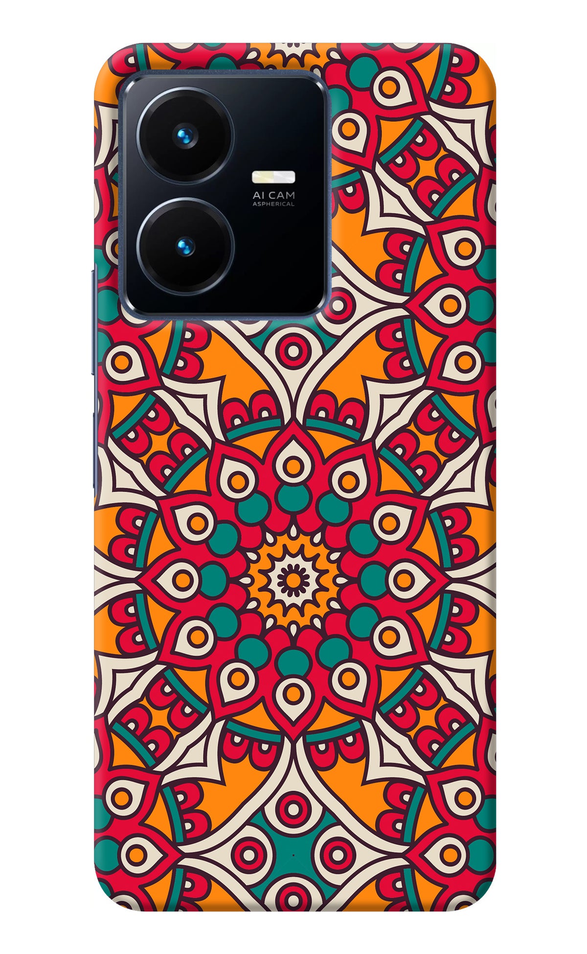 Mandala Art Vivo Y22 Back Cover