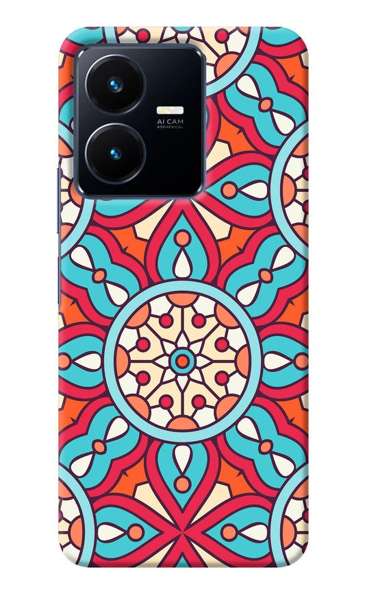 Mandala Geometric Vivo Y22 Back Cover