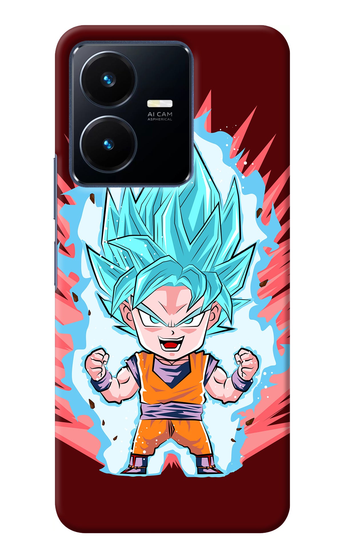 Goku Little Vivo Y22 Back Cover