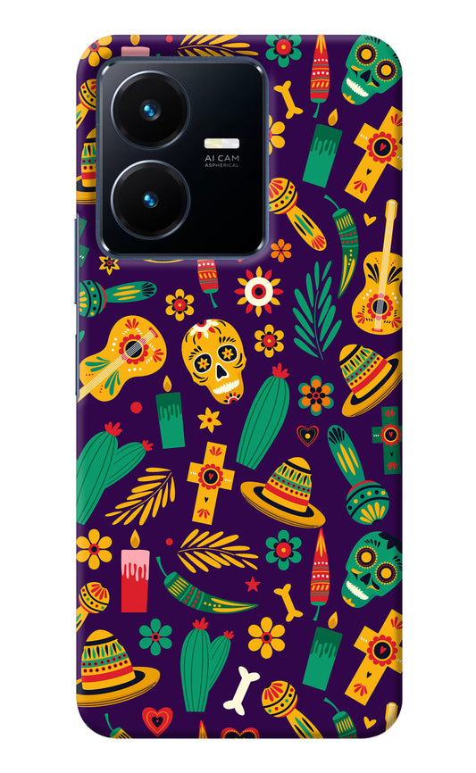 Mexican Artwork Vivo Y22 Back Cover