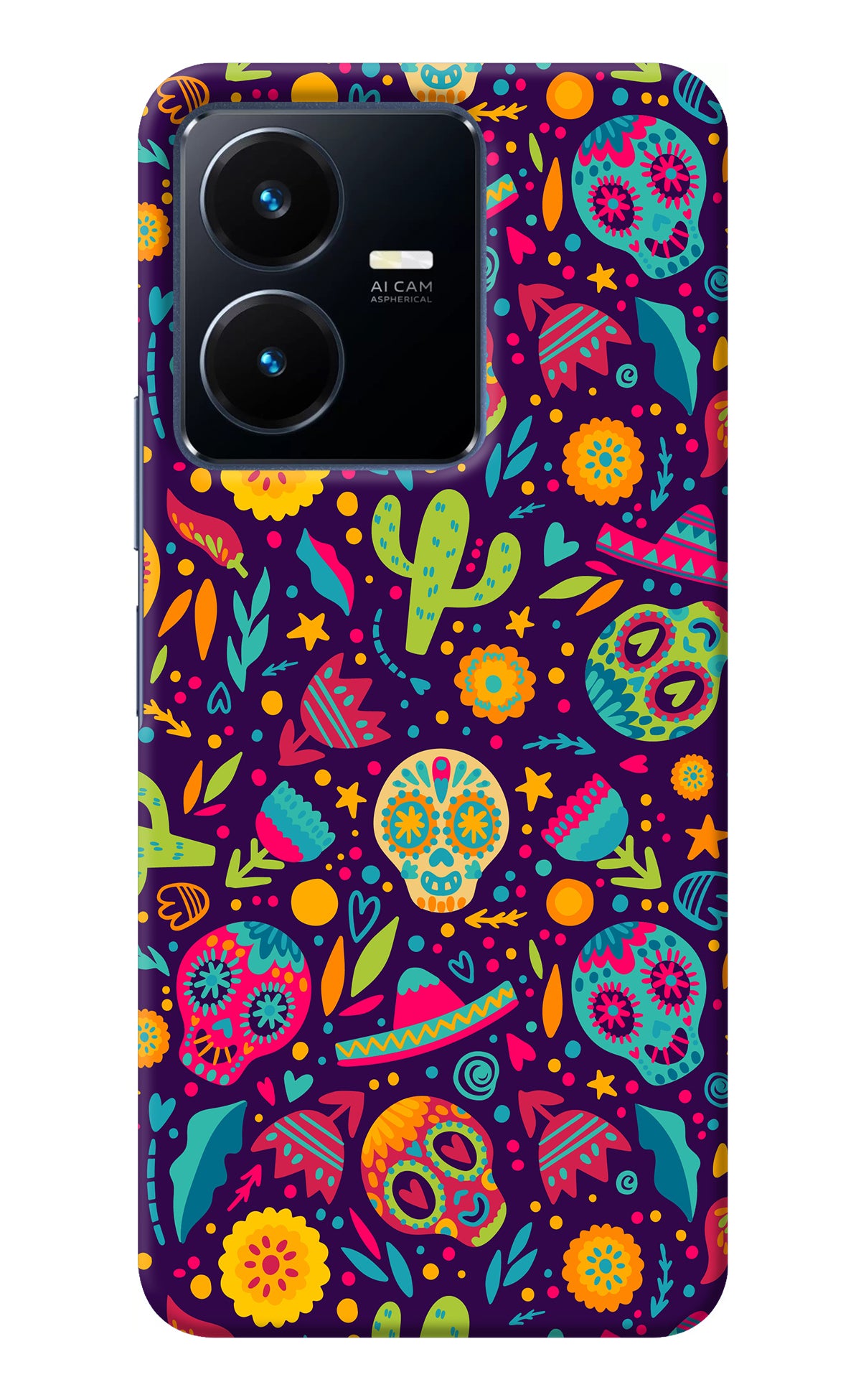 Mexican Design Vivo Y22 Back Cover