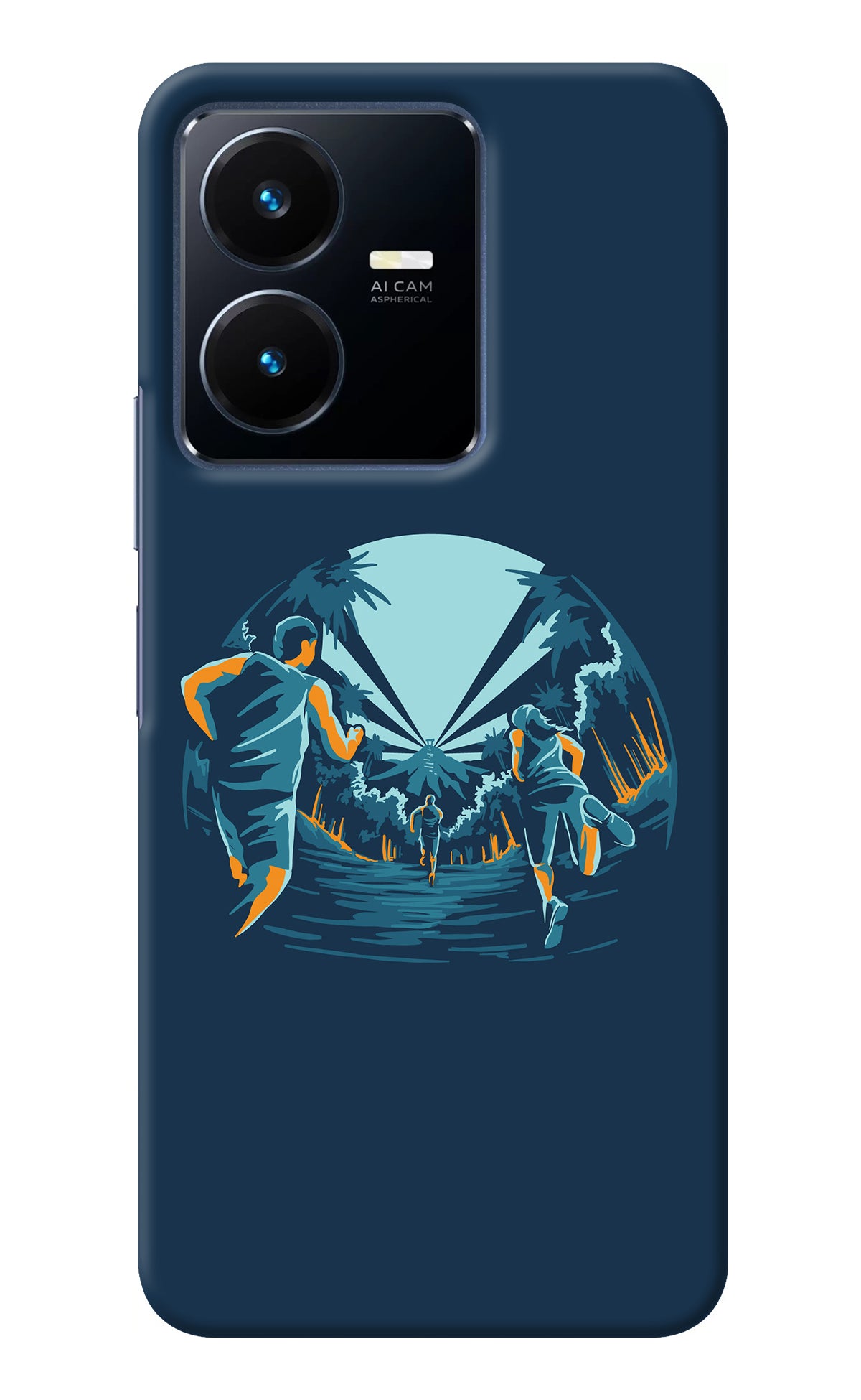 Team Run Vivo Y22 Back Cover