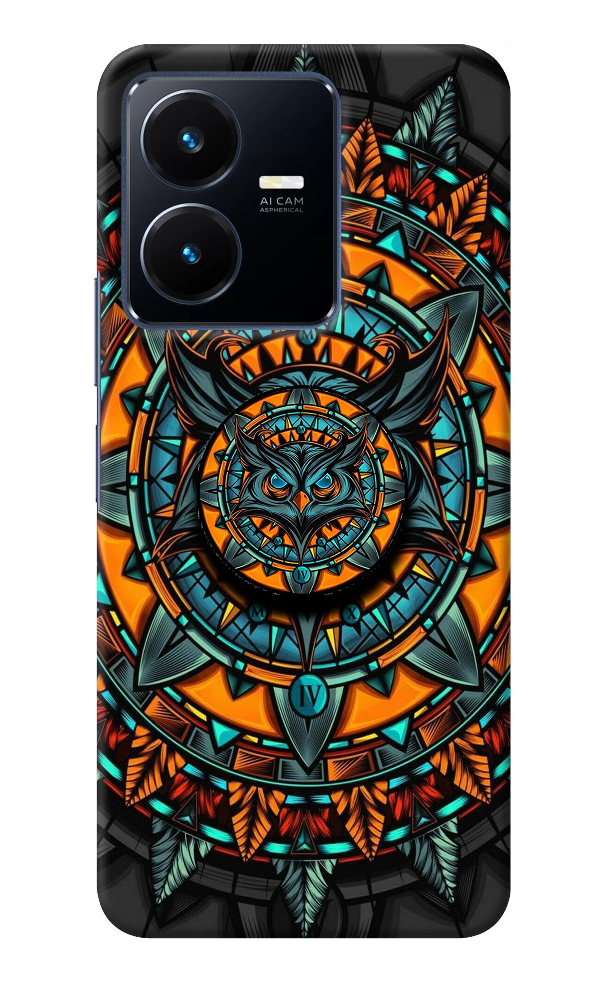 Angry Owl Vivo Y22 Pop Case