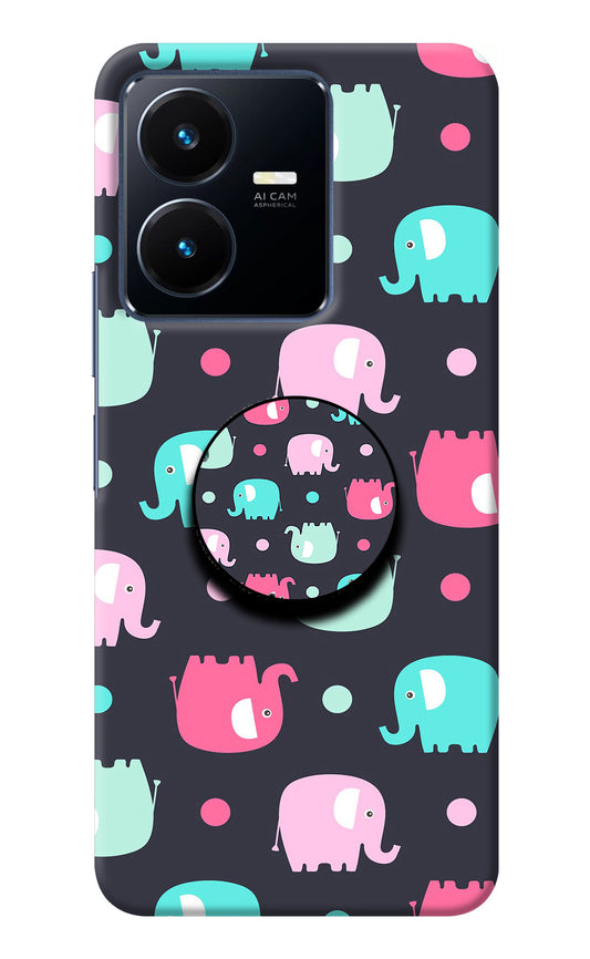 Baby Elephants Vivo Y22 Pop Case