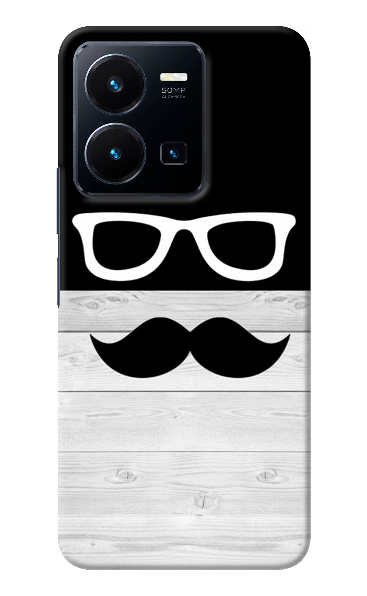 Mustache Vivo Y35 Back Cover