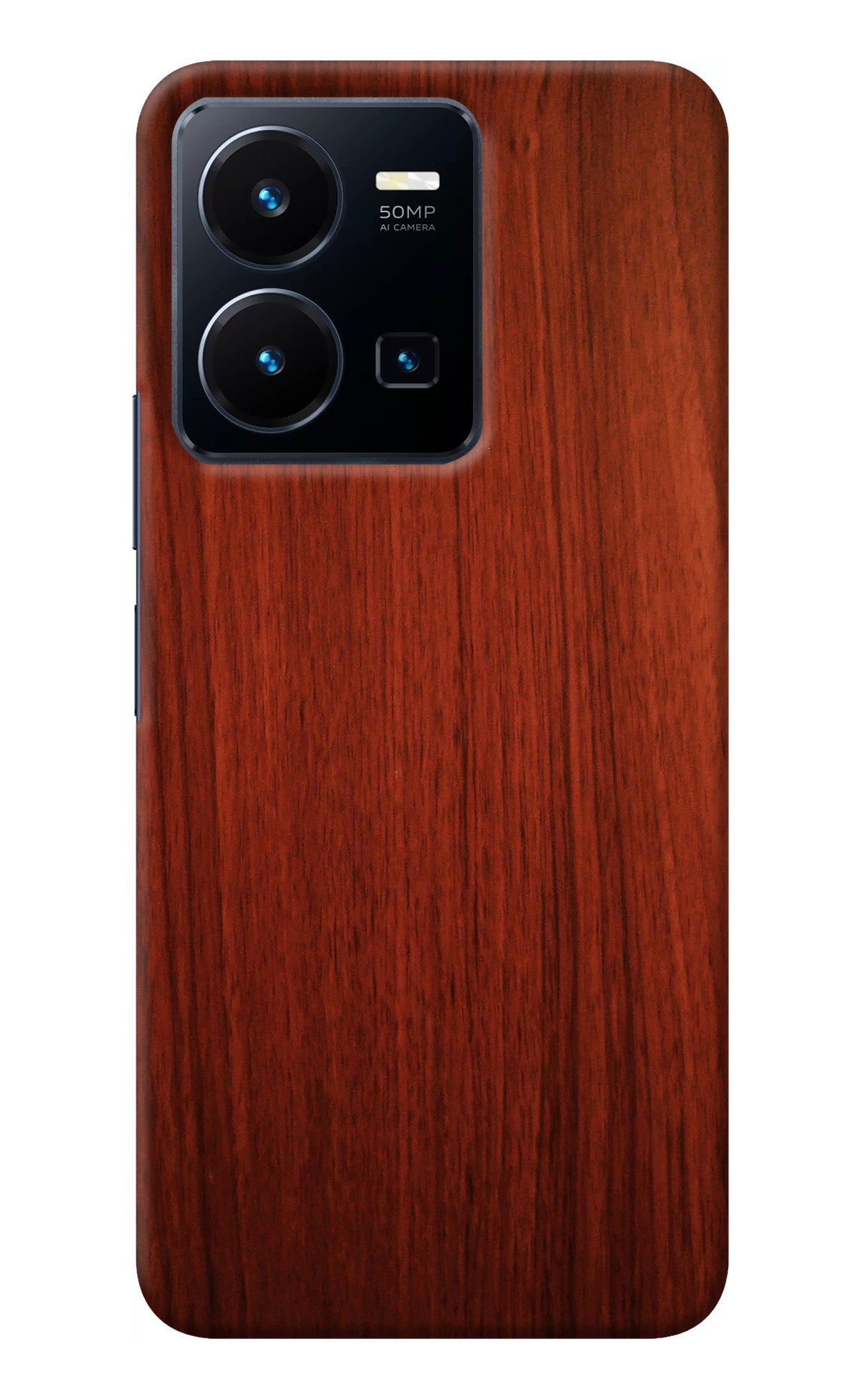 Wooden Plain Pattern Vivo Y35 Back Cover