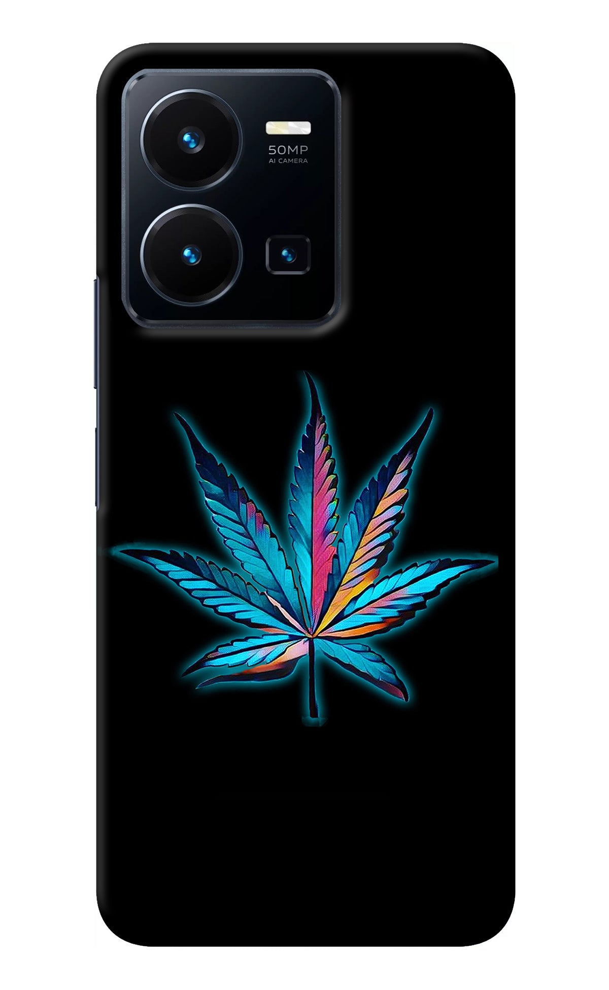 Weed Vivo Y35 Back Cover