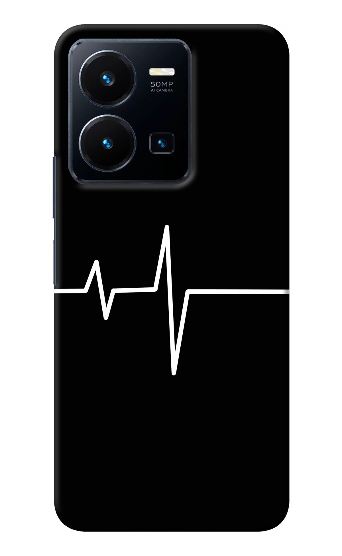 Heart Beats Vivo Y35 Back Cover