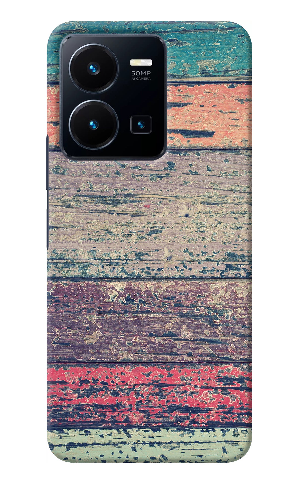 Colourful Wall Vivo Y35 Back Cover