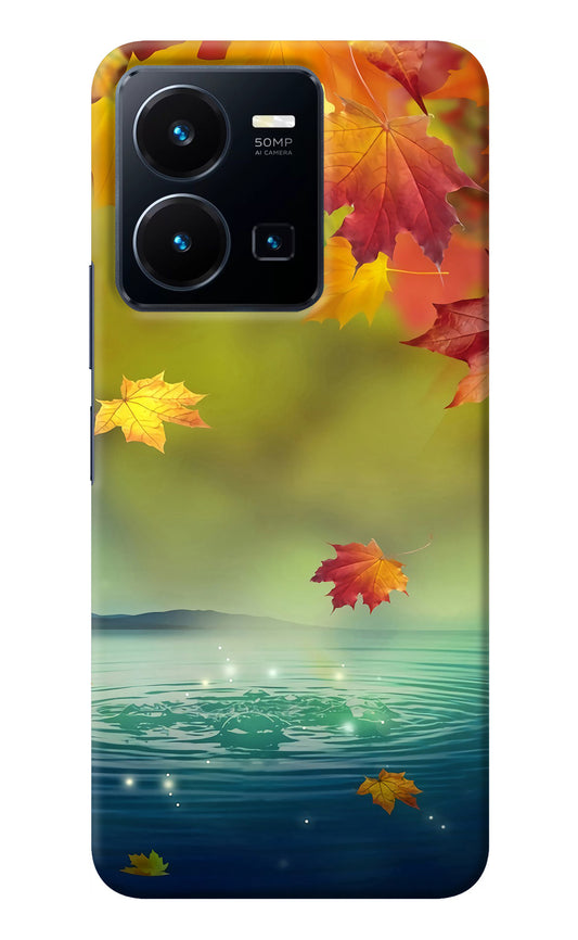 Flowers Vivo Y35 Back Cover