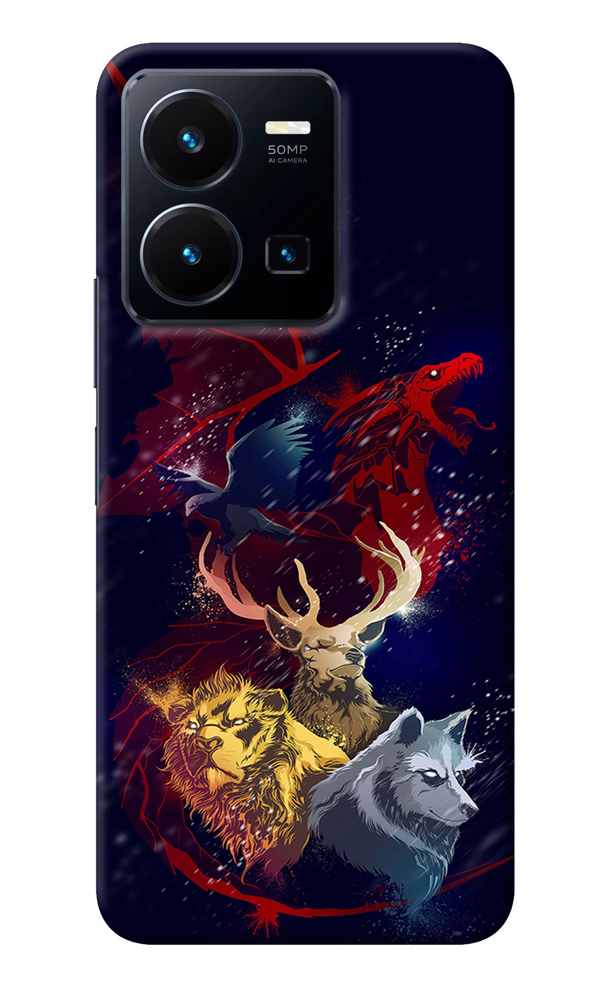 Game Of Thrones Vivo Y35 Back Cover