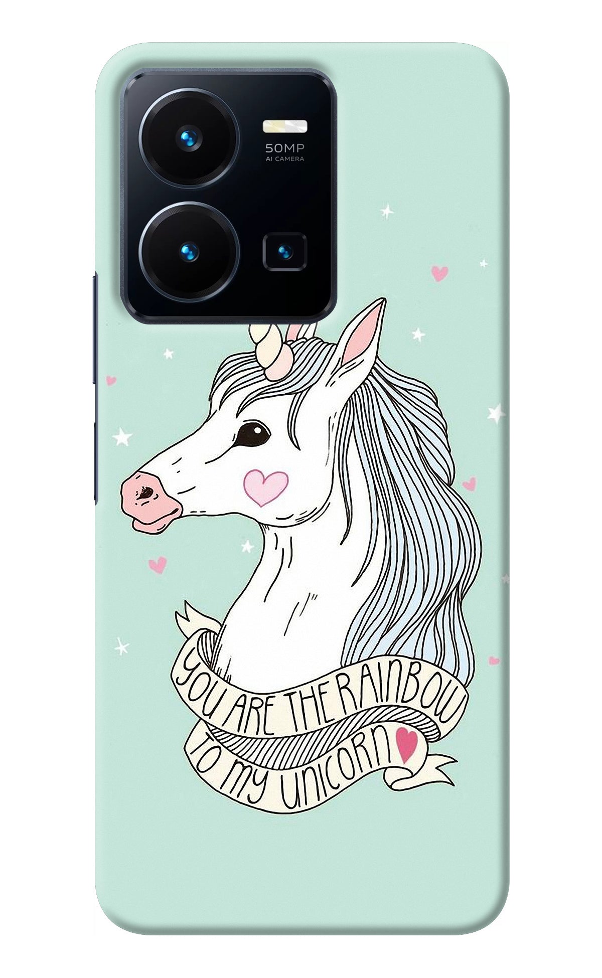 Unicorn Wallpaper Vivo Y35 Back Cover